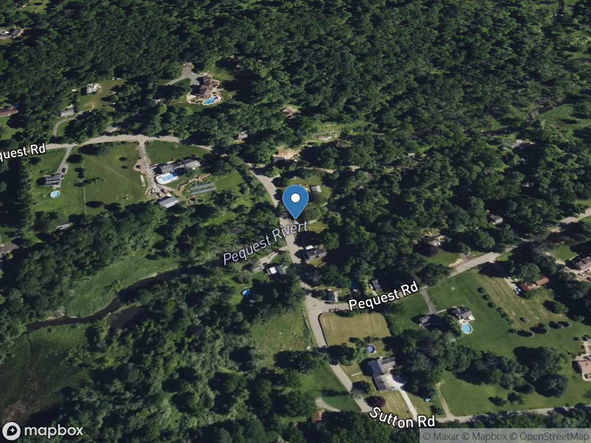 Pequest River at Huntsville NJ location