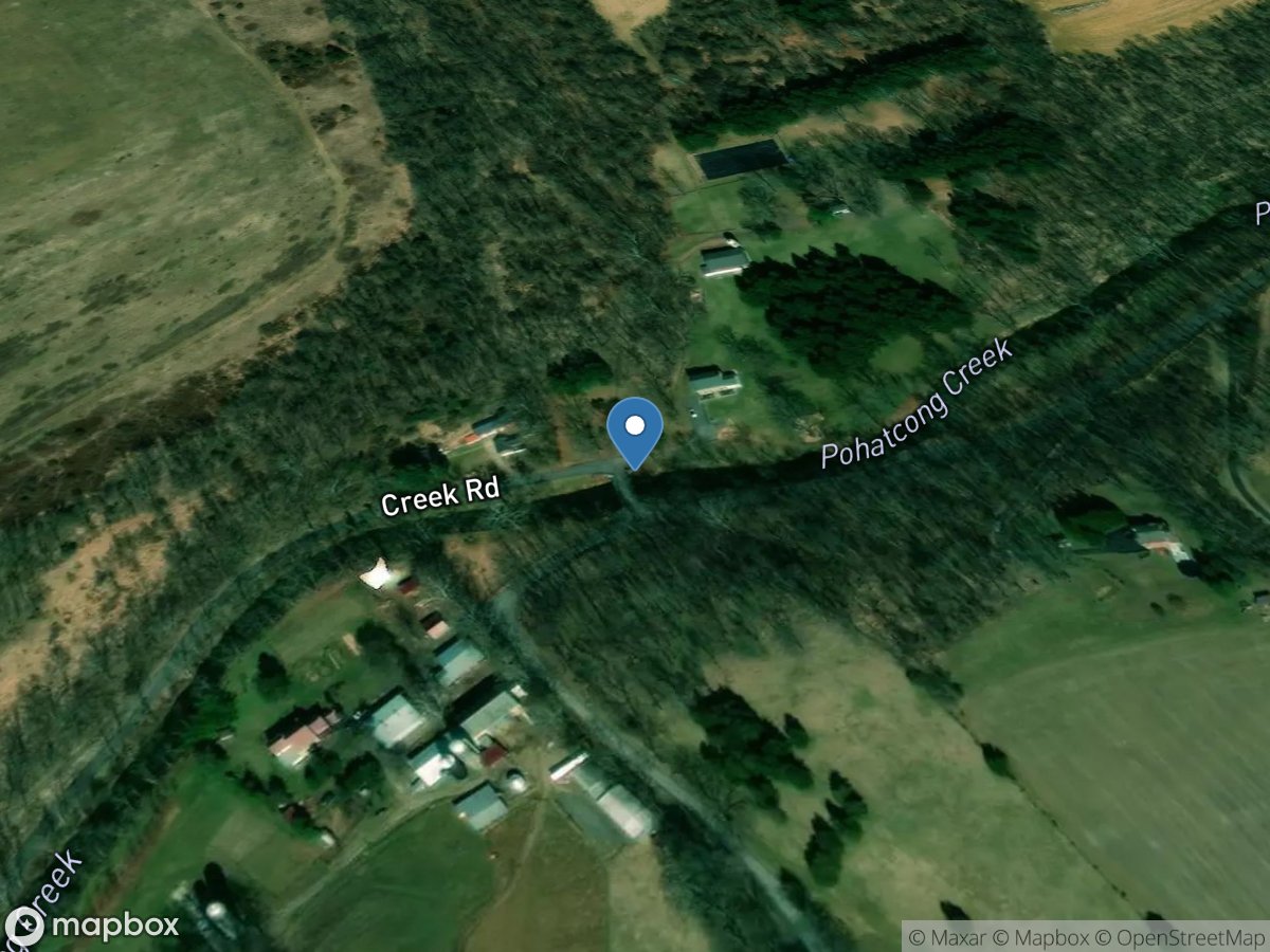 Pohatcong Crk at Creek Road near Carpentersville NJ location