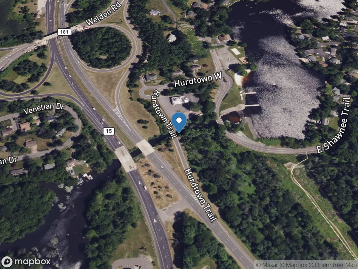 Weldon Brook at Hurdtown NJ location