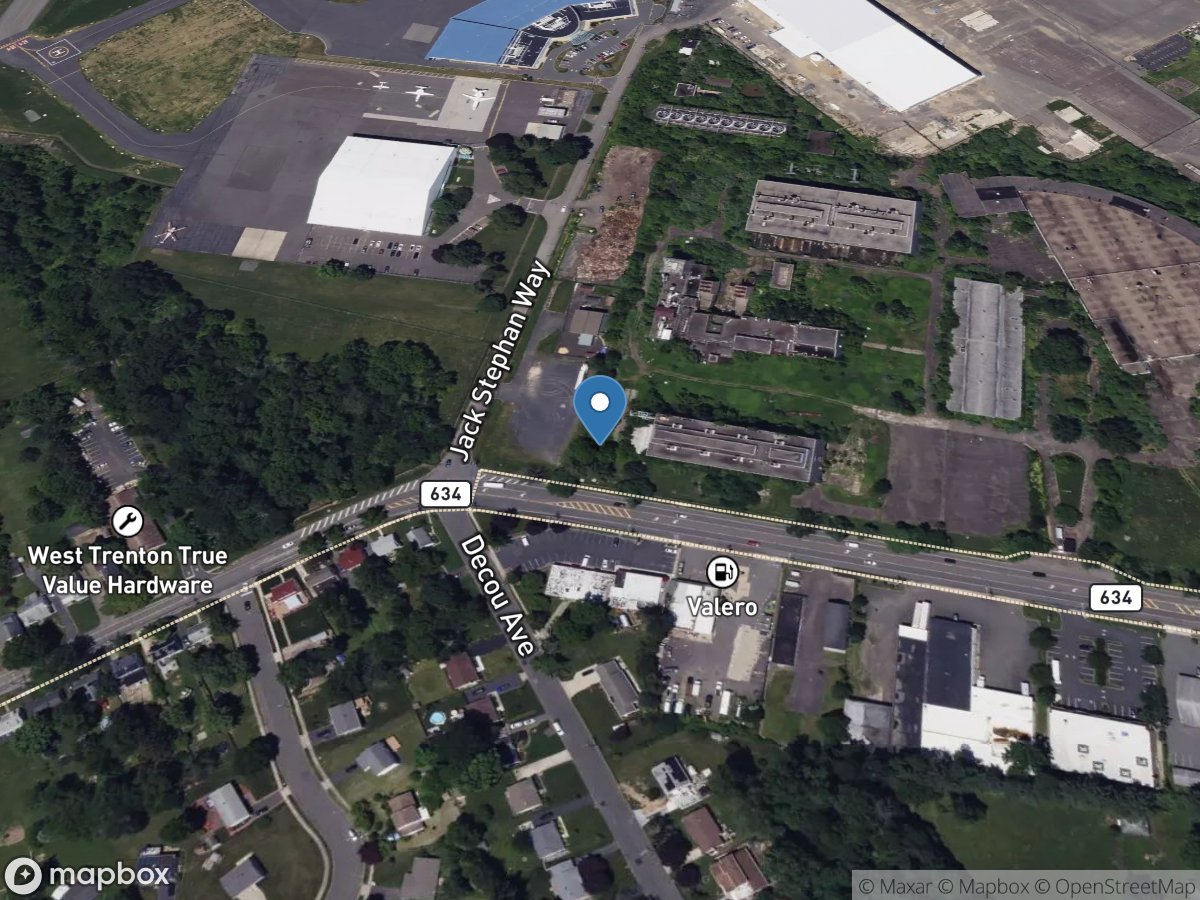 Gold Run trib 6 at separator at West Trenton NJ location