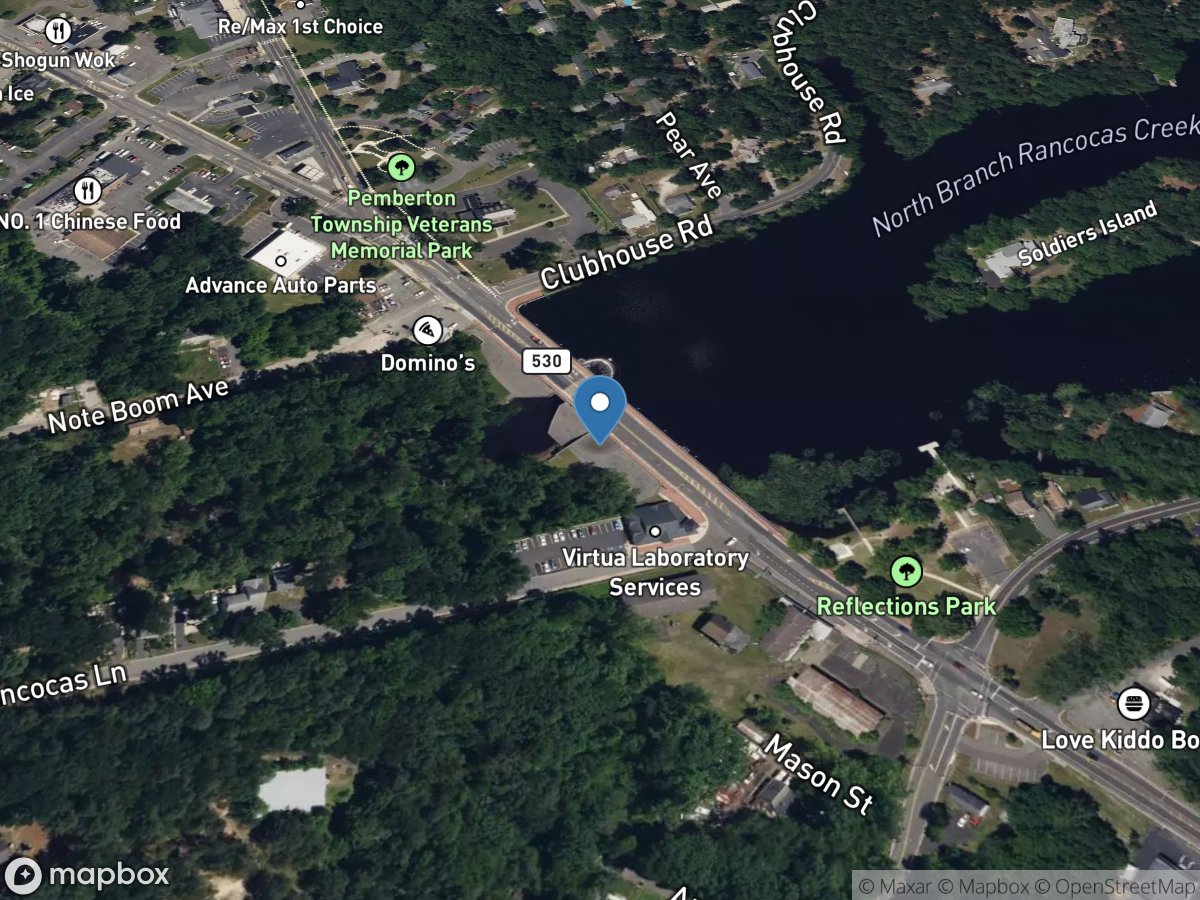 NB Rancocas C at Browns Mills NJ location