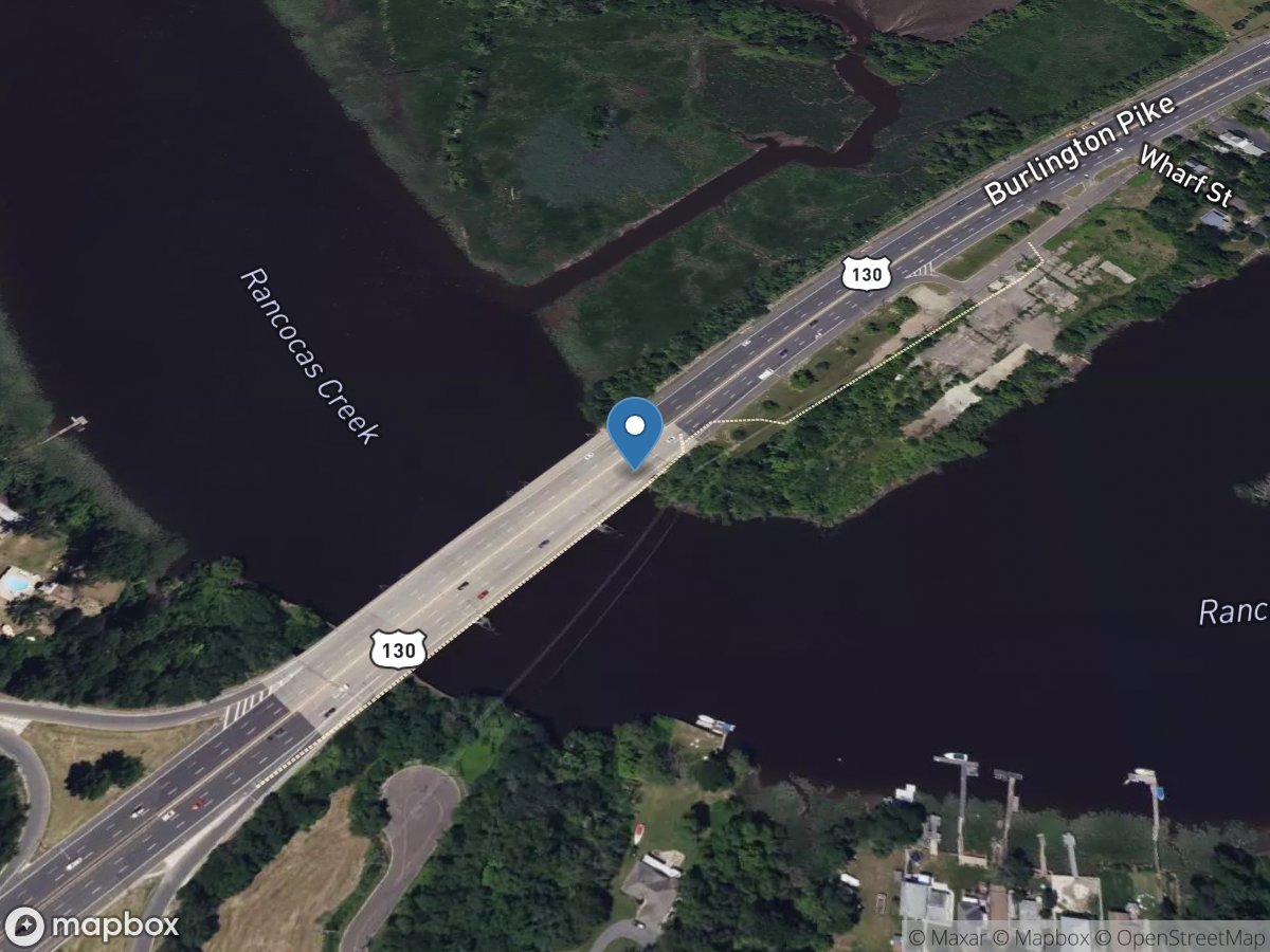 Rancocas Creek at Bridgeboro NJ location