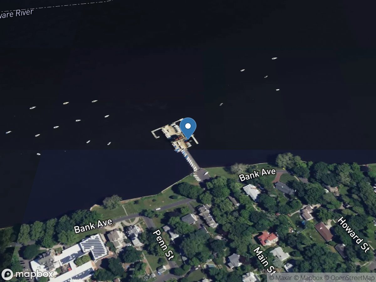 Delaware River at Riverton NJ location