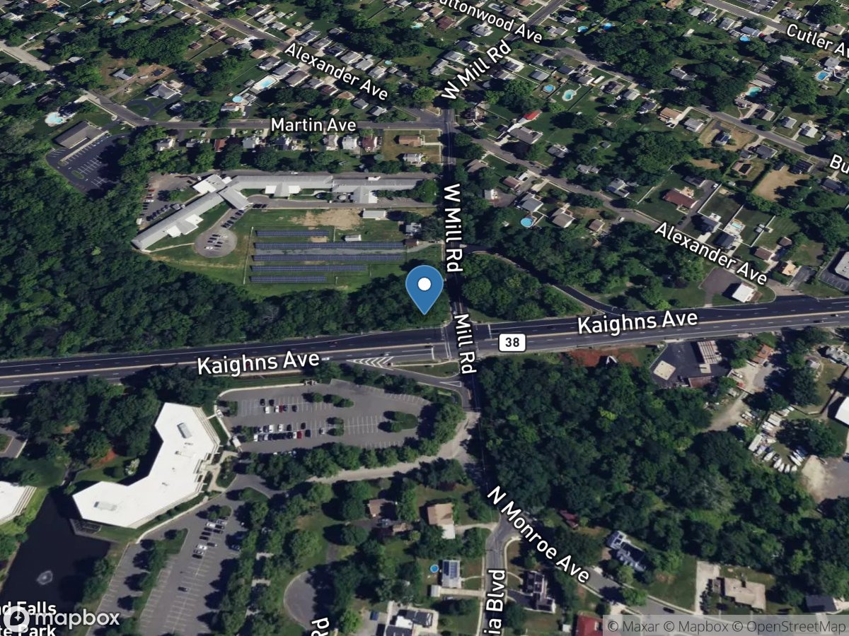 South Branch Pennsauken Creek at Cherry Hill NJ location