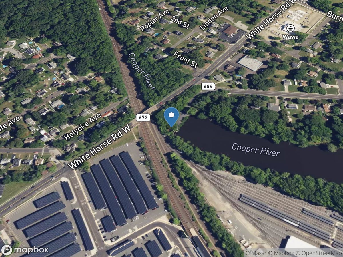 Cooper River at Kirkwood NJ location