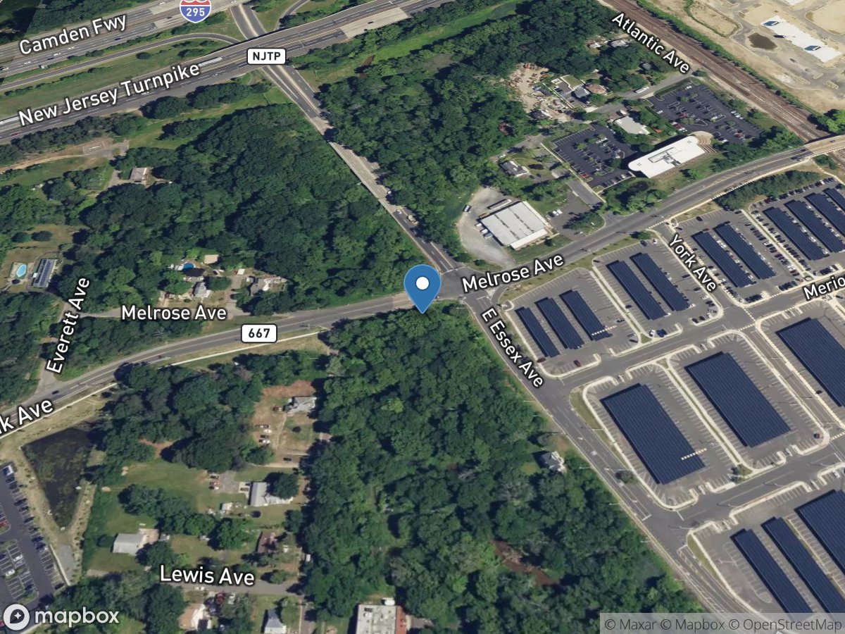 Cooper River at Lawnside NJ location