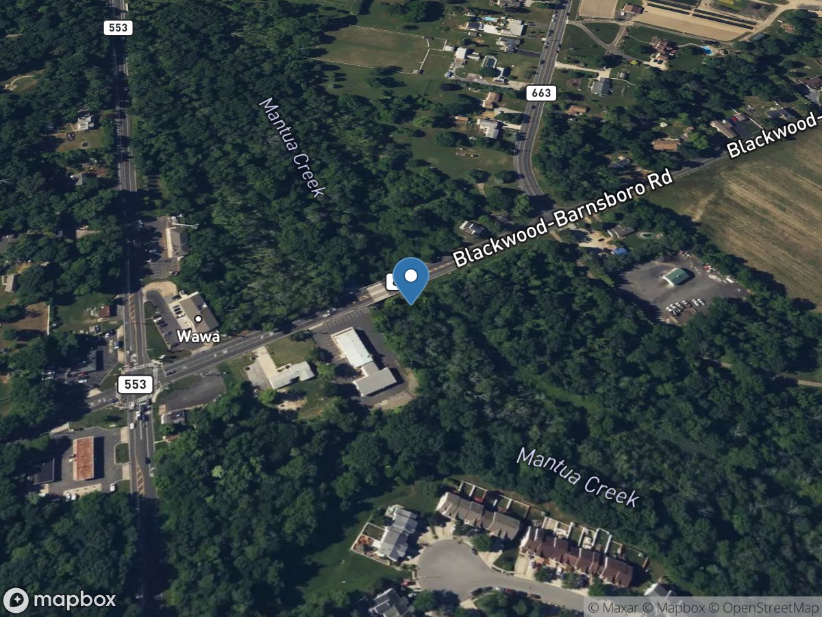 Mantua Creek at Salina NJ location