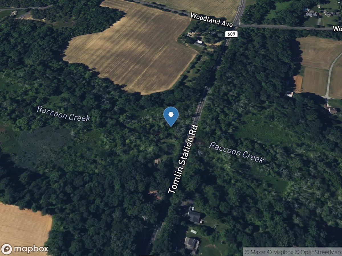 Raccoon Creek near Swedesboro NJ location