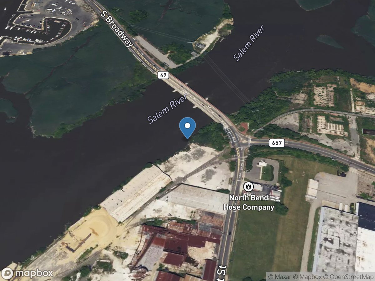 Salem River at Salem NJ location