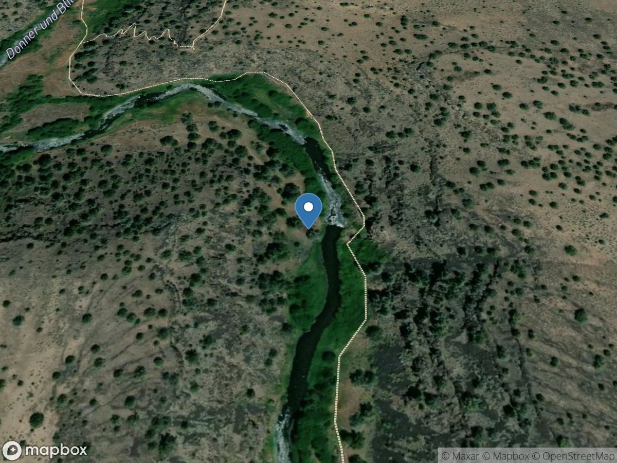 Donner Und Blitzen River near Frenchglen OR location