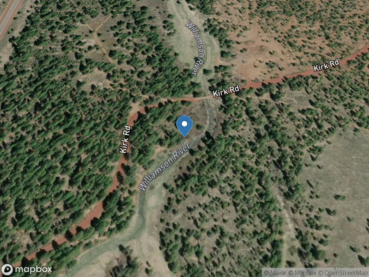 Williamson River near Klamath Agency, OR location