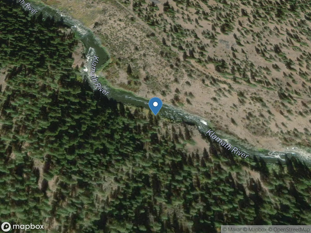 Klamath River at Keno, OR location