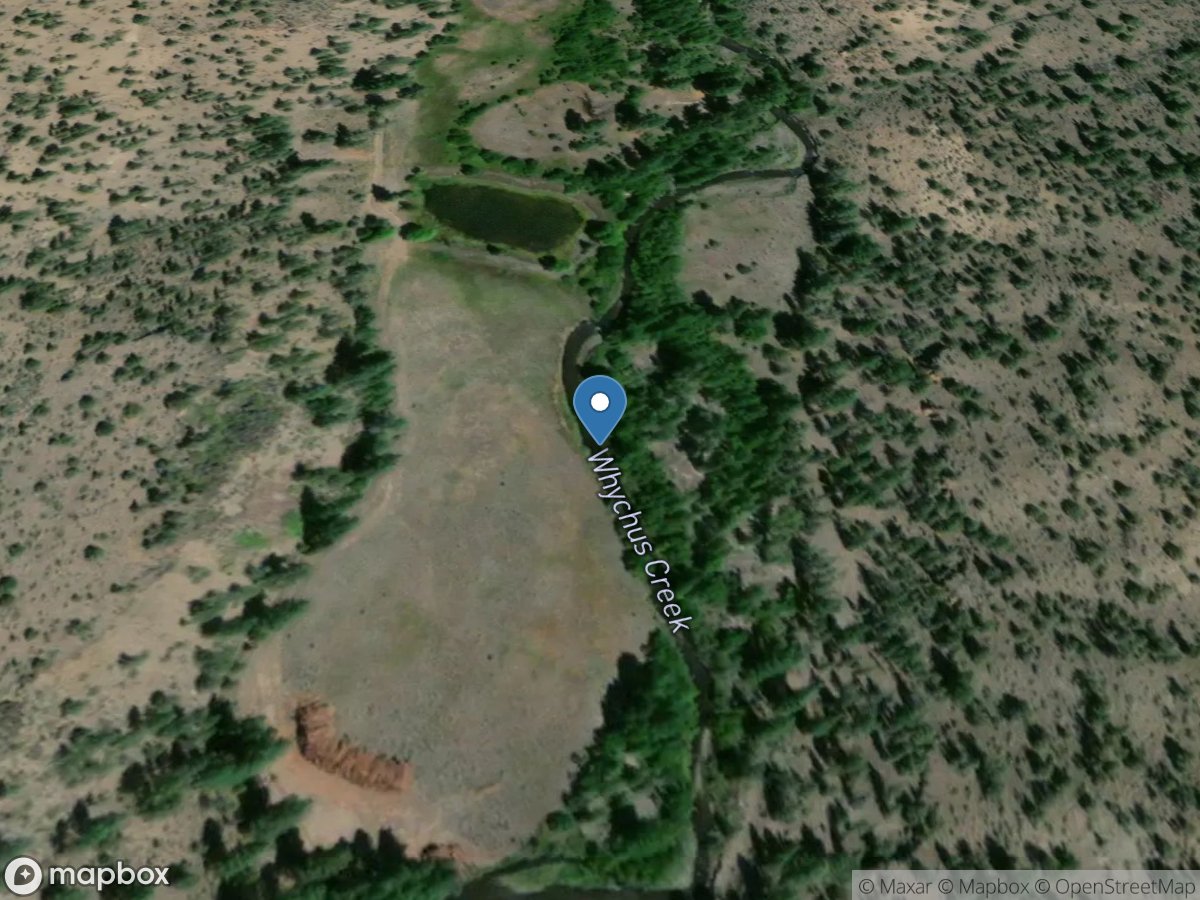 Whychus Creek at Rim Rock Ranch, near Sisters, OR location