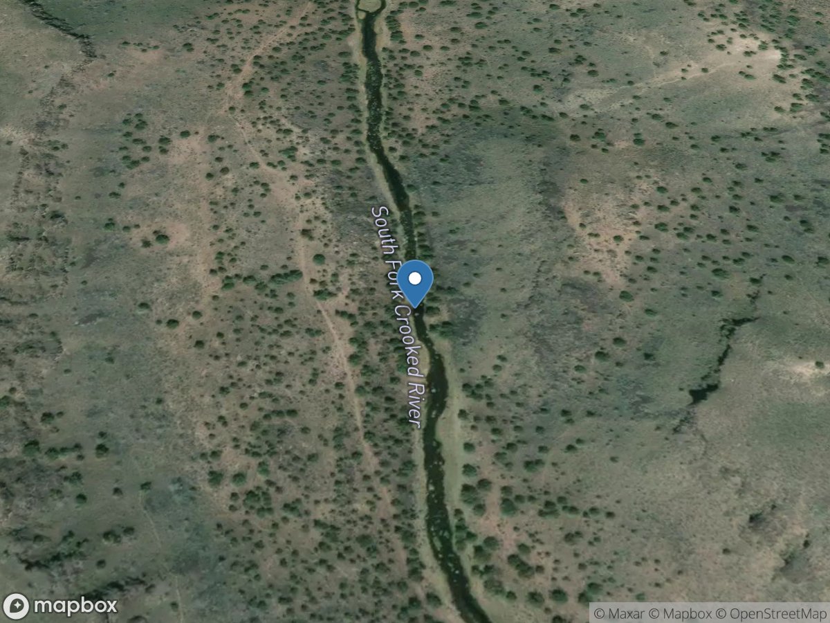 South Fork Crooked River near Paulina, OR location