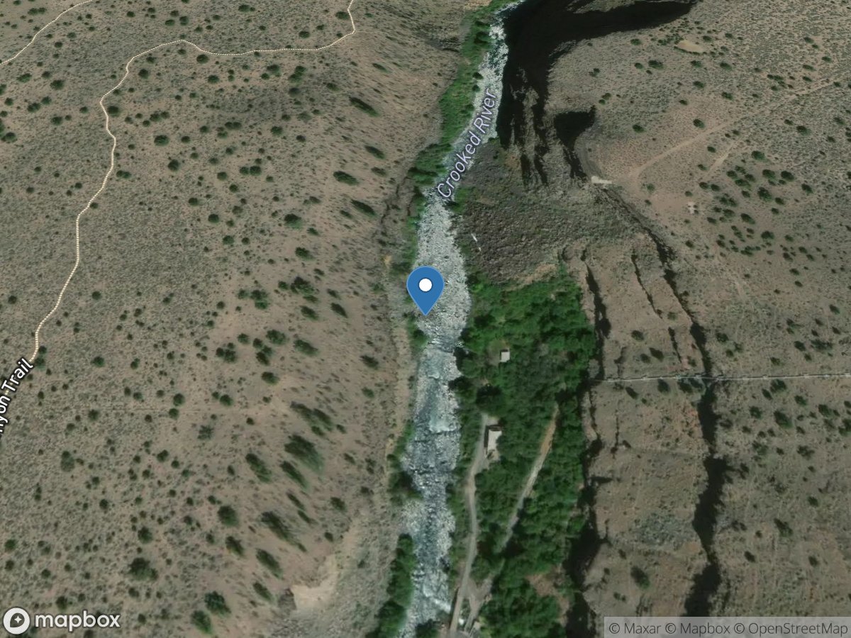 Crooked River below Opal Springs, near Culver, OR location