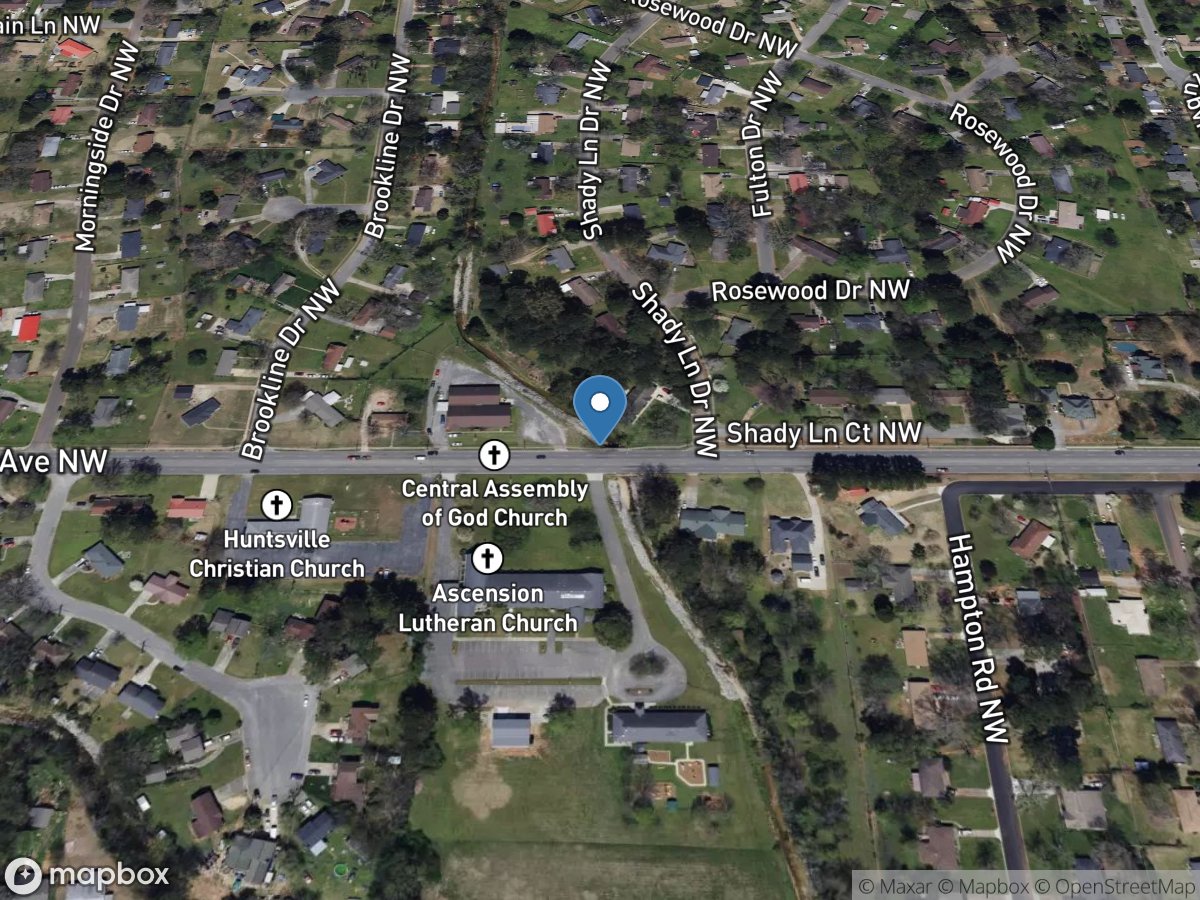 Broglan Branch at Oakwood Avenue at Huntsville, AL location