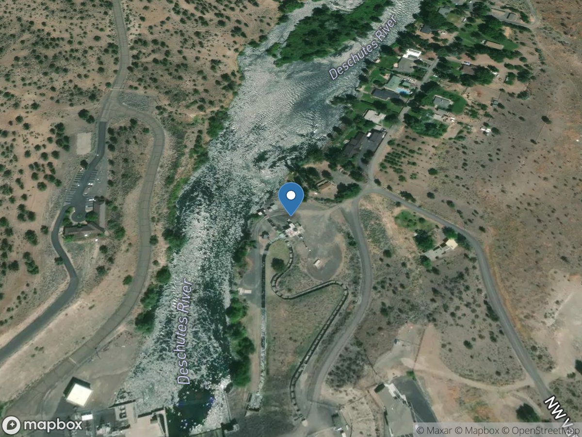 Deschutes River near Madras, OR location