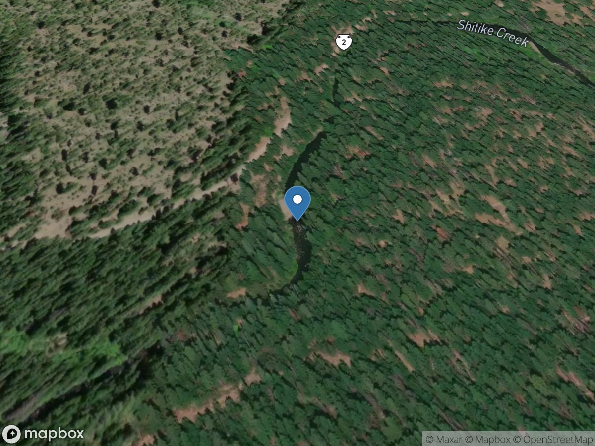 Shitike Crk at Peters Pasture, near Warm Springs, OR location