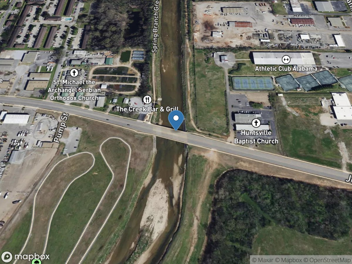 Huntsville Sp Branch at Johnson Road, Huntsville AL location