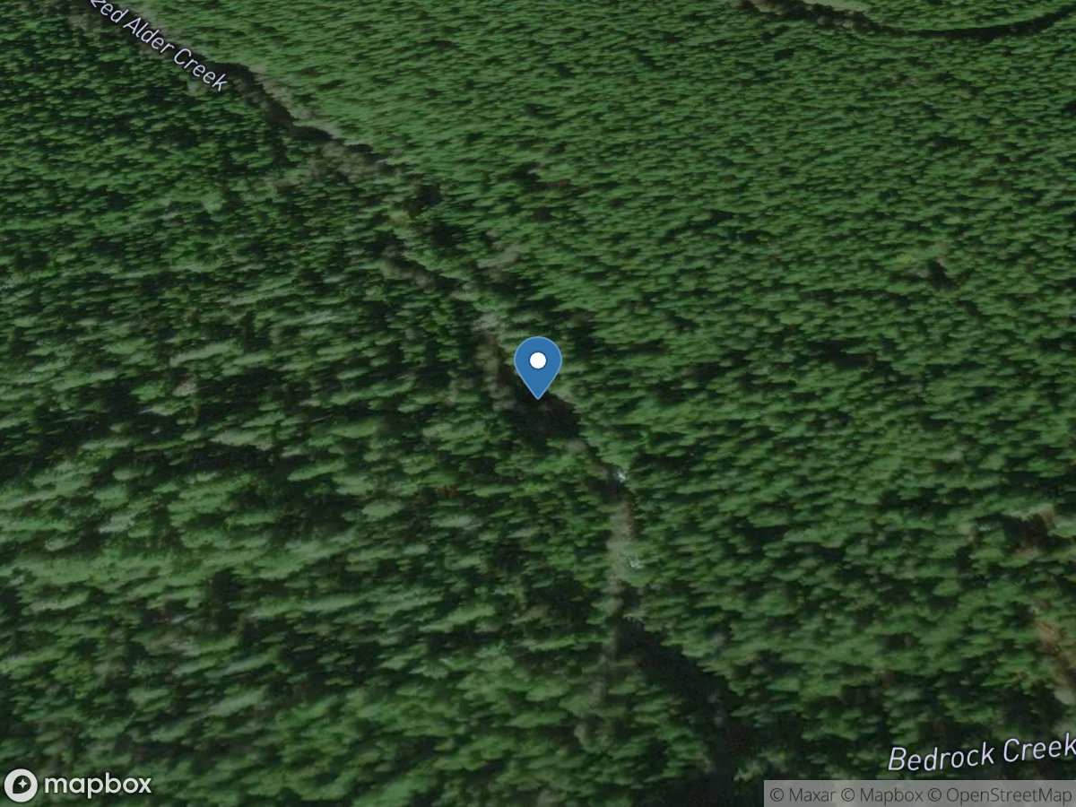 Blazed Alder Creek near Rhododendron, OR location