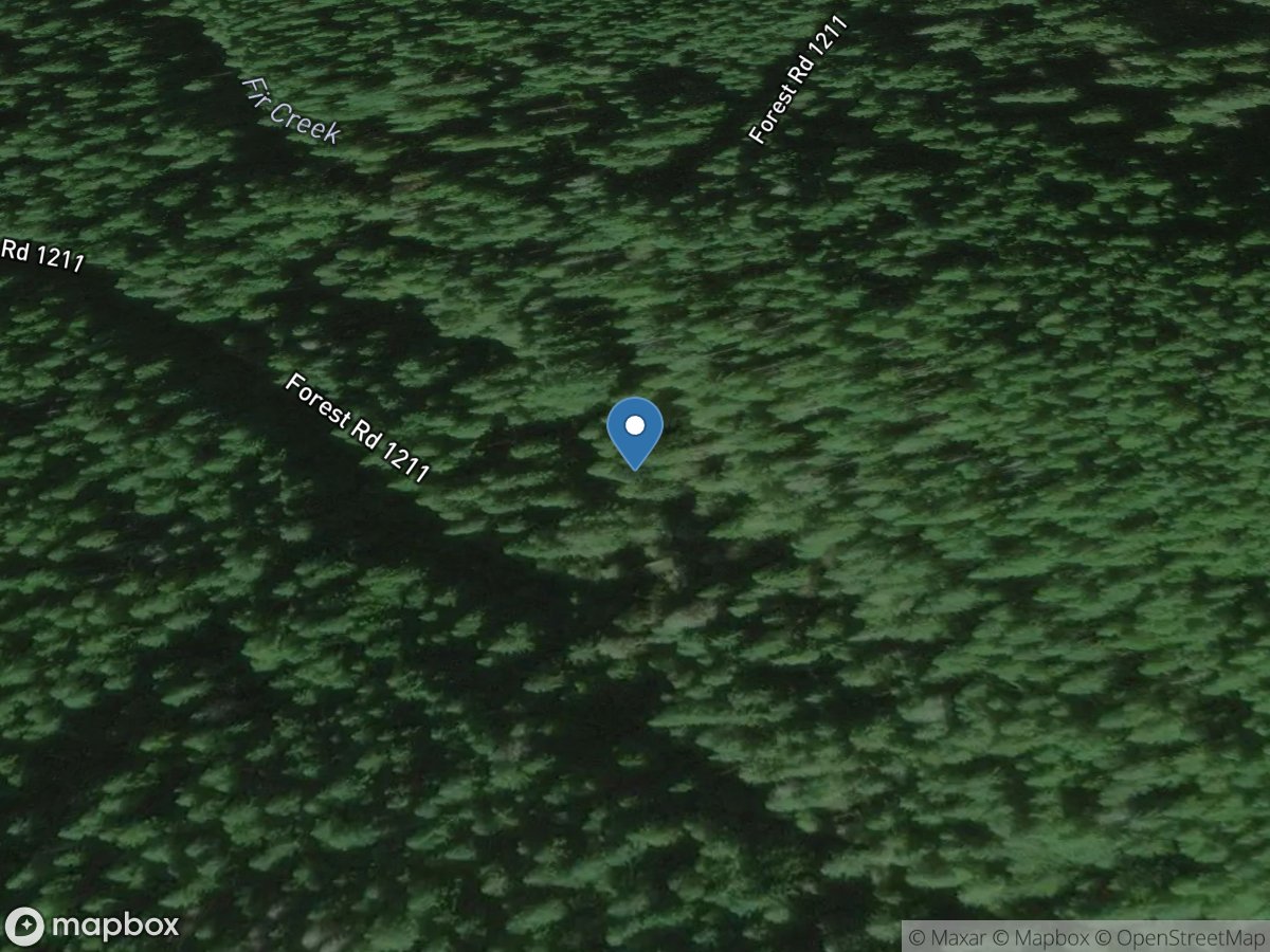 Fir Creek near Brightwood, OR location