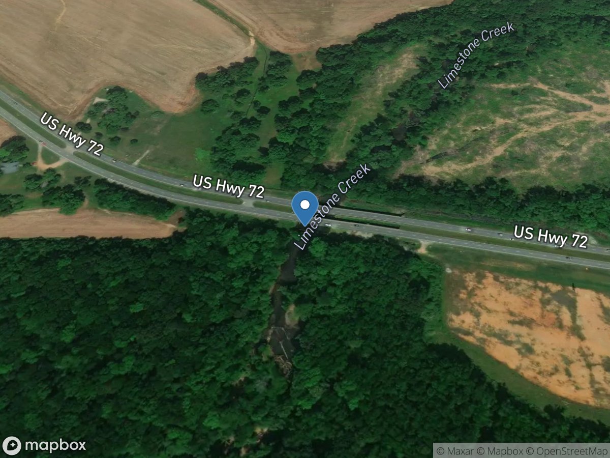 Limestone Creek near Athens AL location