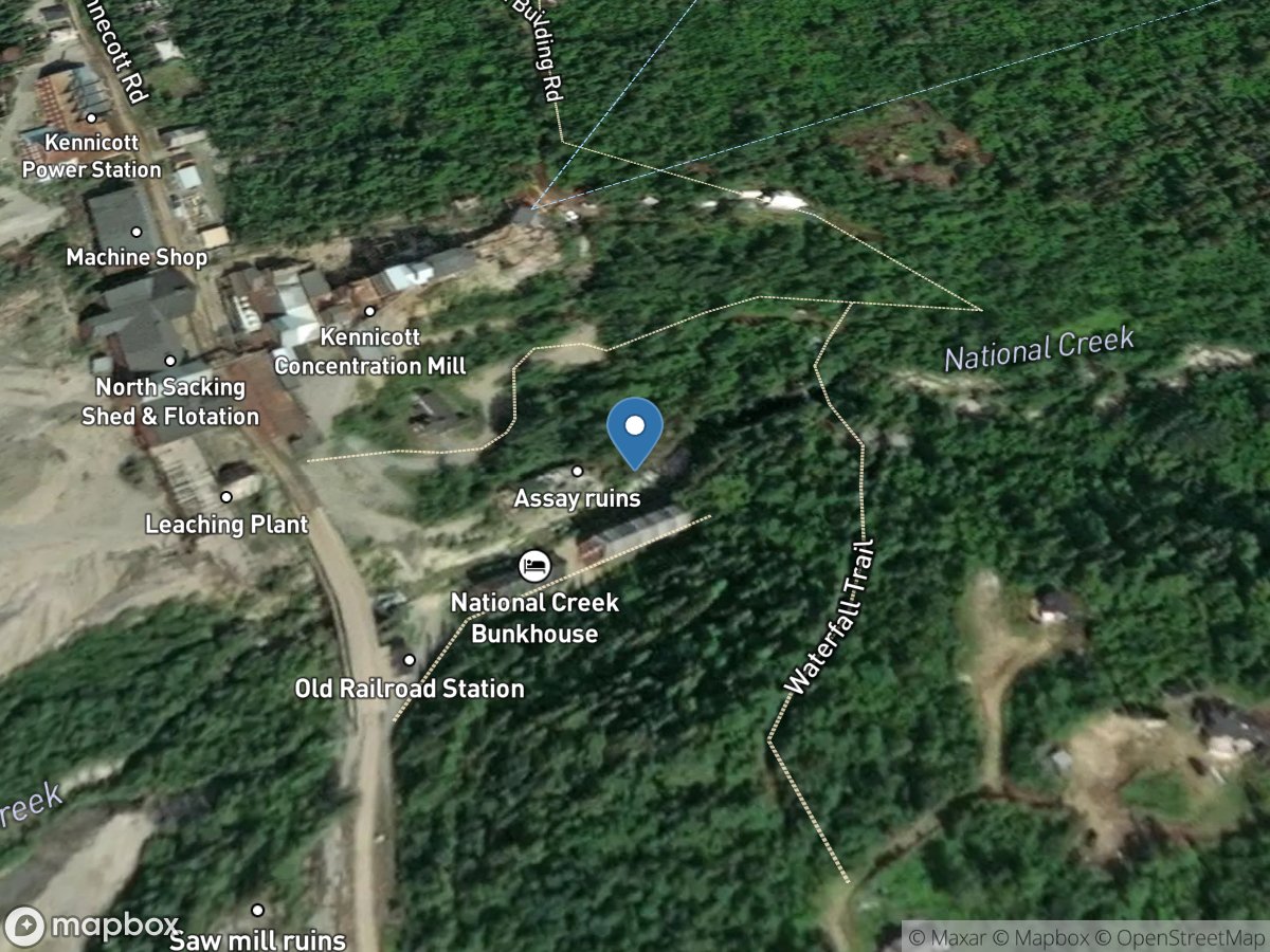 National Creek near McCarthy AK location