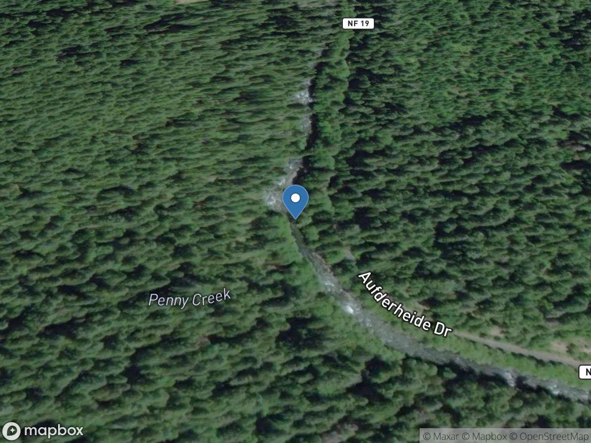 So Fork McKenzie River above Cougar Lake near Rainbow OR location