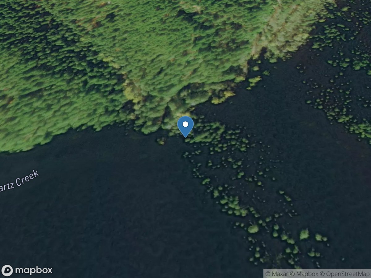 NF Quartz Creek near Blue River, OR location