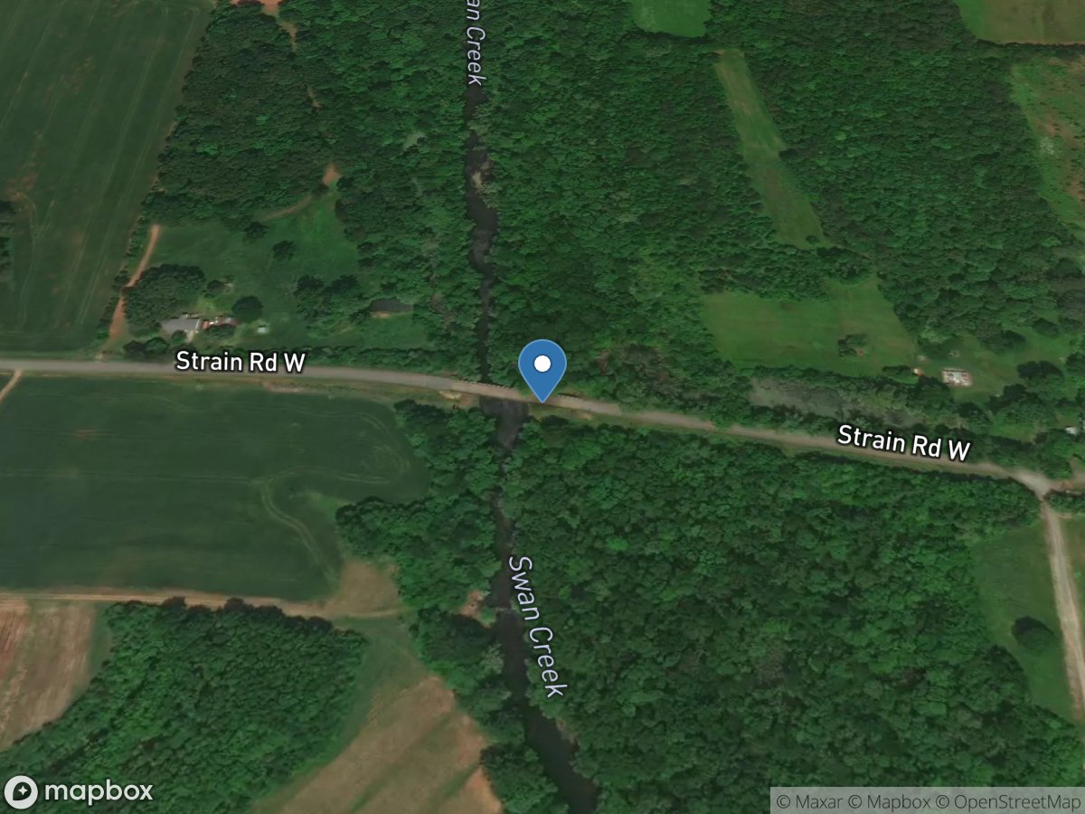 Swan Creek below Athens, Ala location