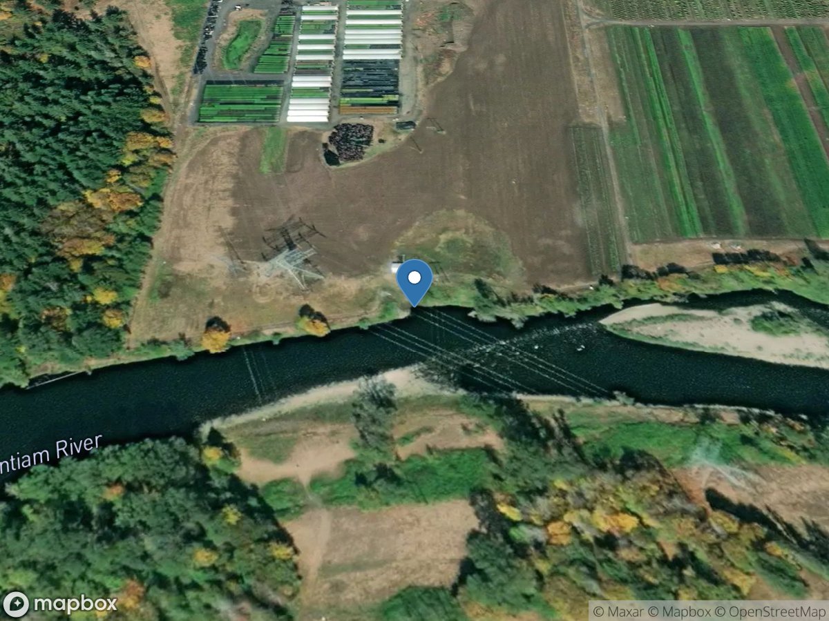 North Santiam River below Stout Creek, near Mehama, OR location