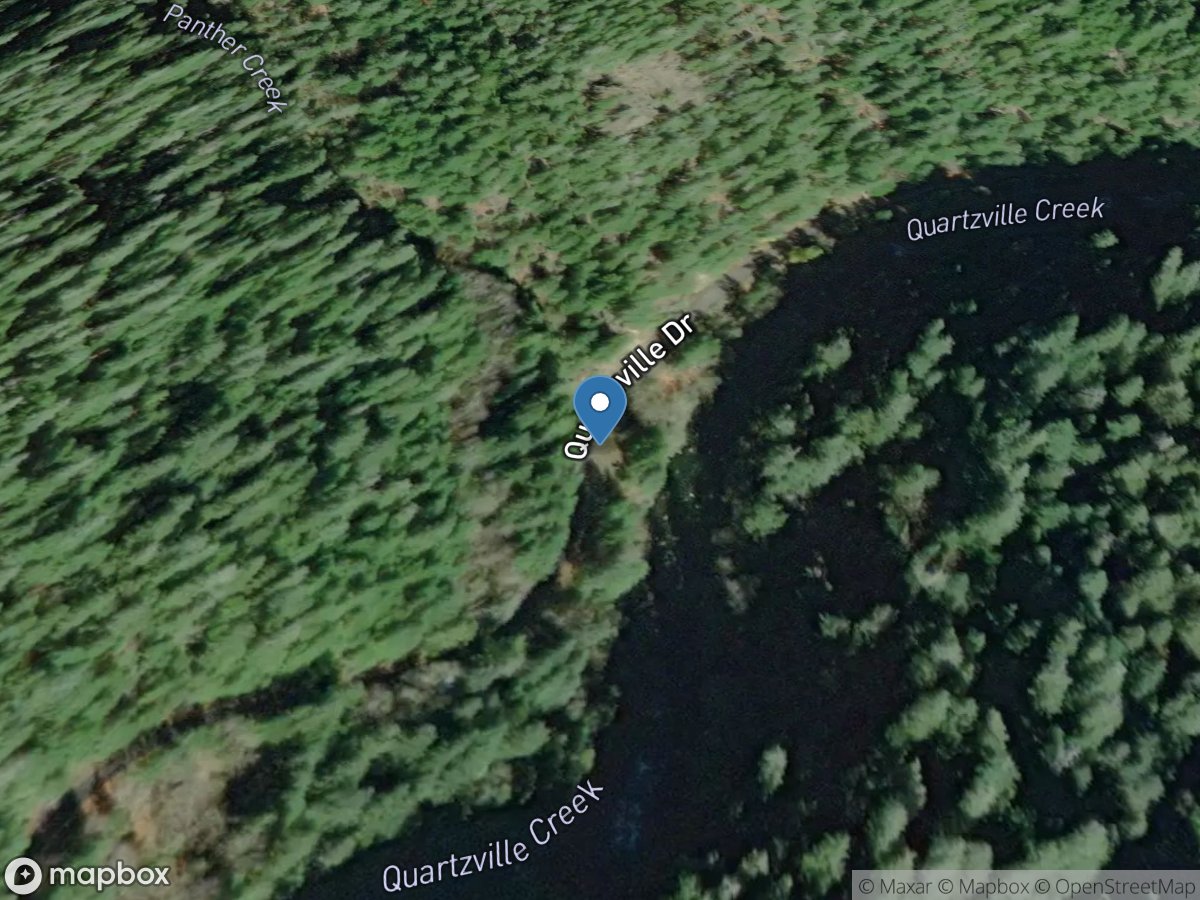 Quartzville Creek near Cascadia, OR location