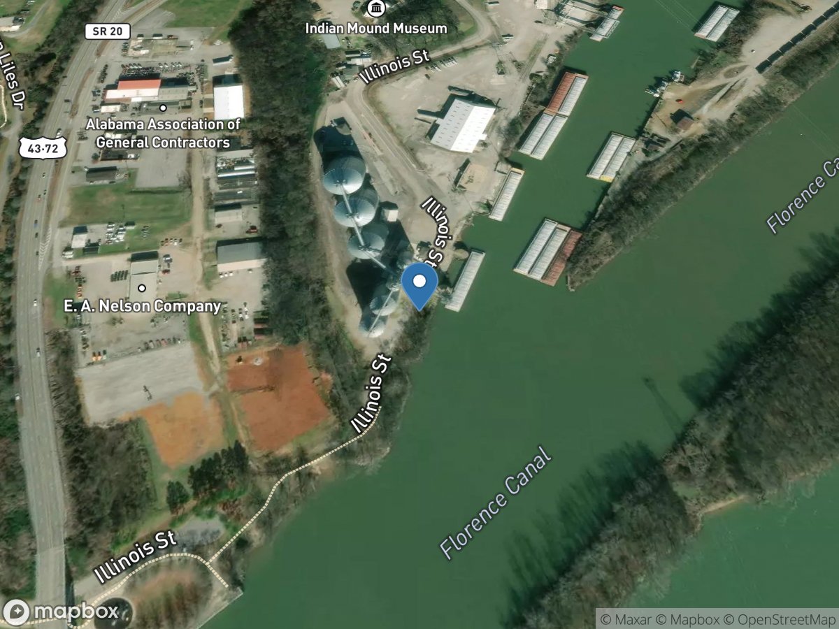 Tennessee River at Florence AL location