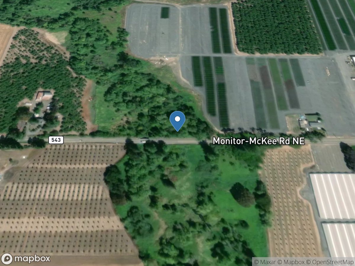 Zollner Creek near MT Angel, OR location