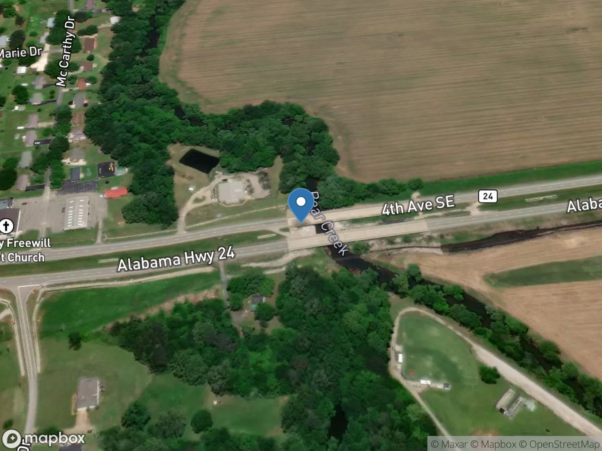 Bear Creek at Redbay, AL location