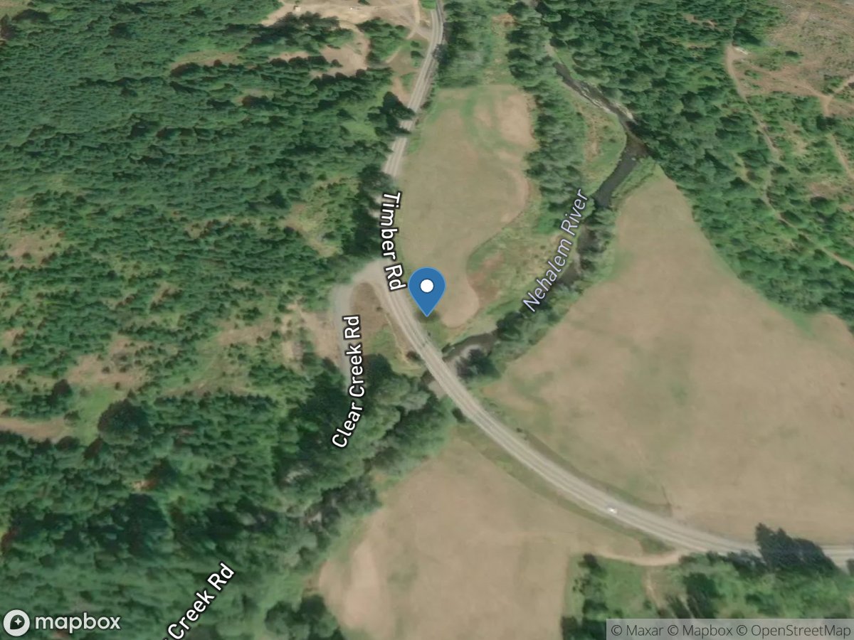 Nehalem River near Vernonia, OR location