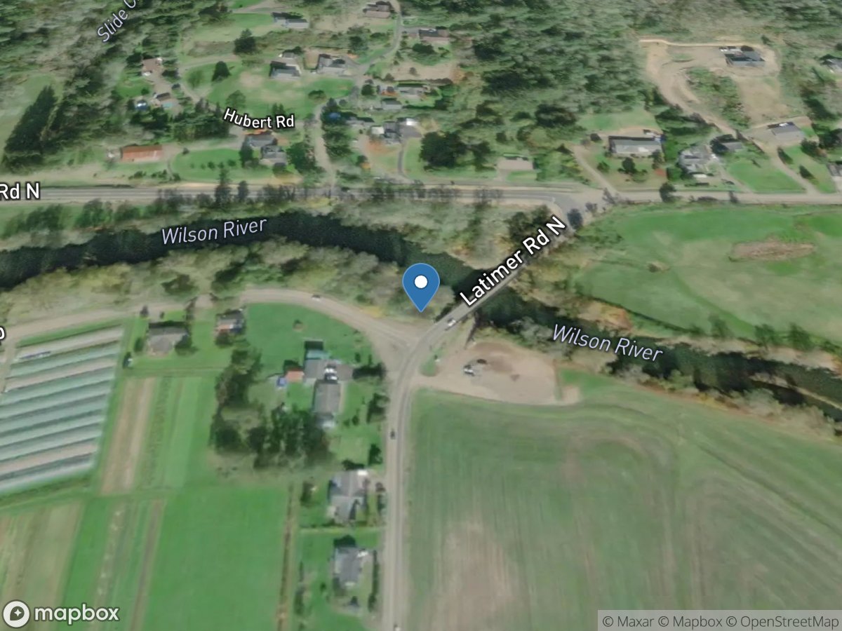 Wilson River at Sollie Smith Branch at Tillamook, OR location