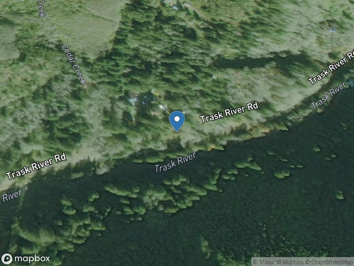 Trask River above Cedar Creek, near Tillamook, OR location