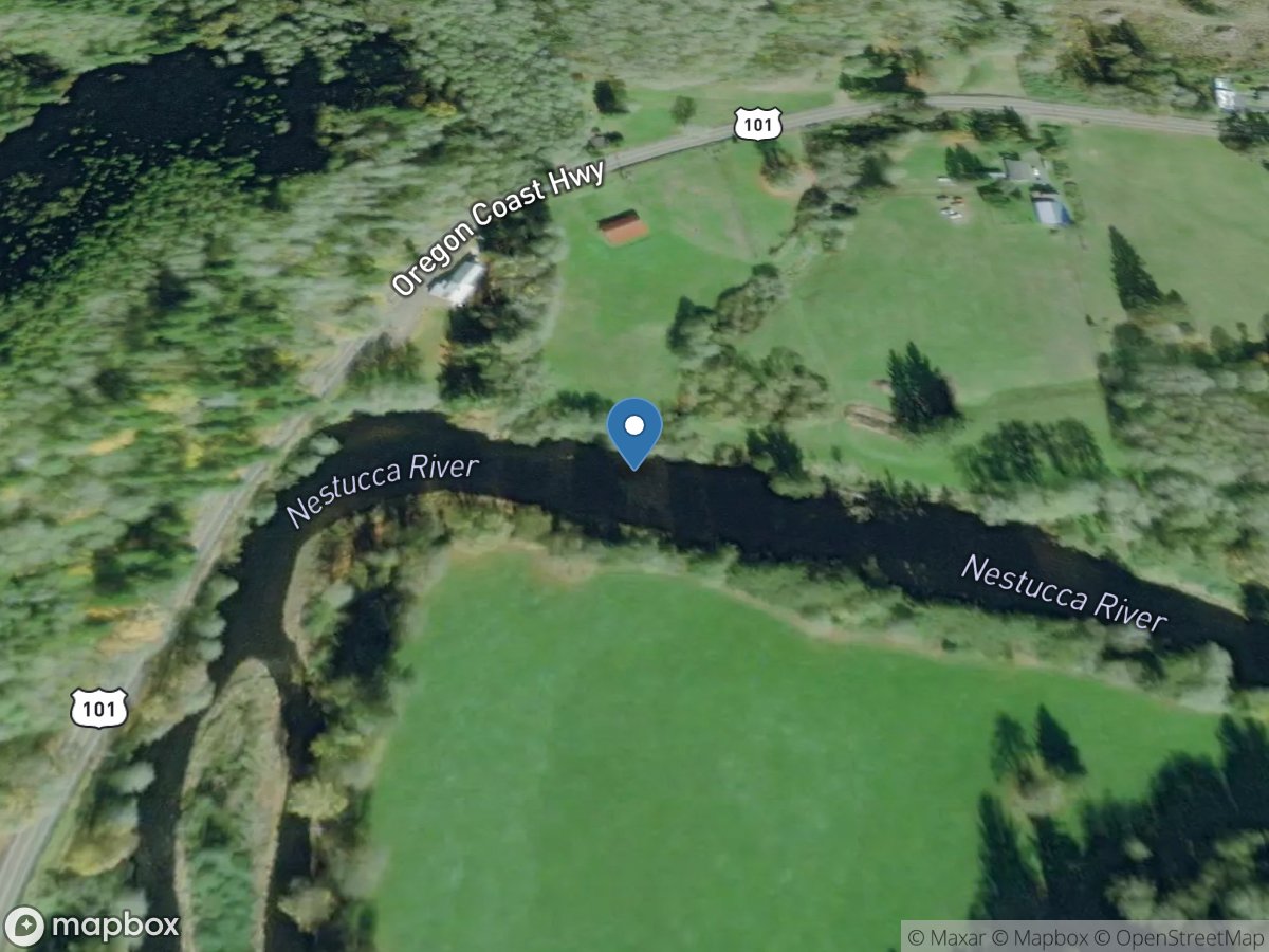 Nestucca River near Beaver, OR location