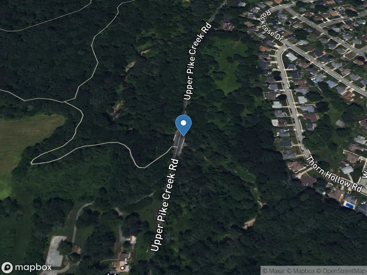 Pike Creek near Newark, DE location