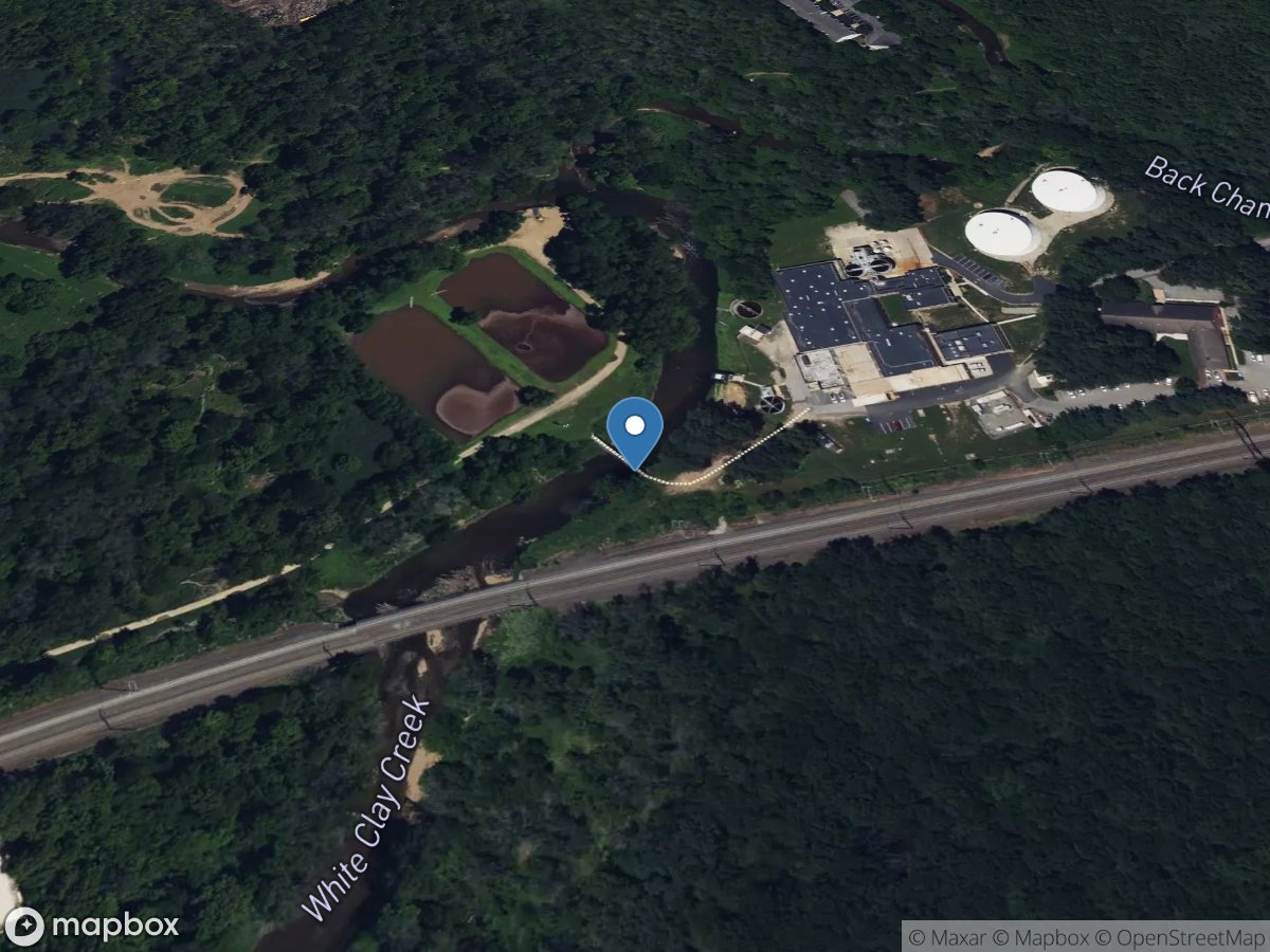 White Clay Creek at Stanton, DE location