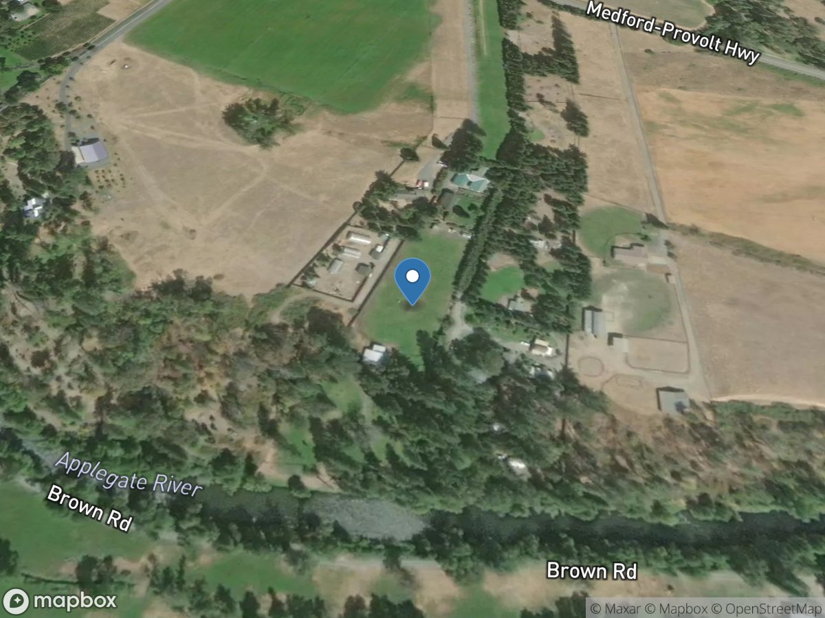 Applegate River near Applegate, OR location