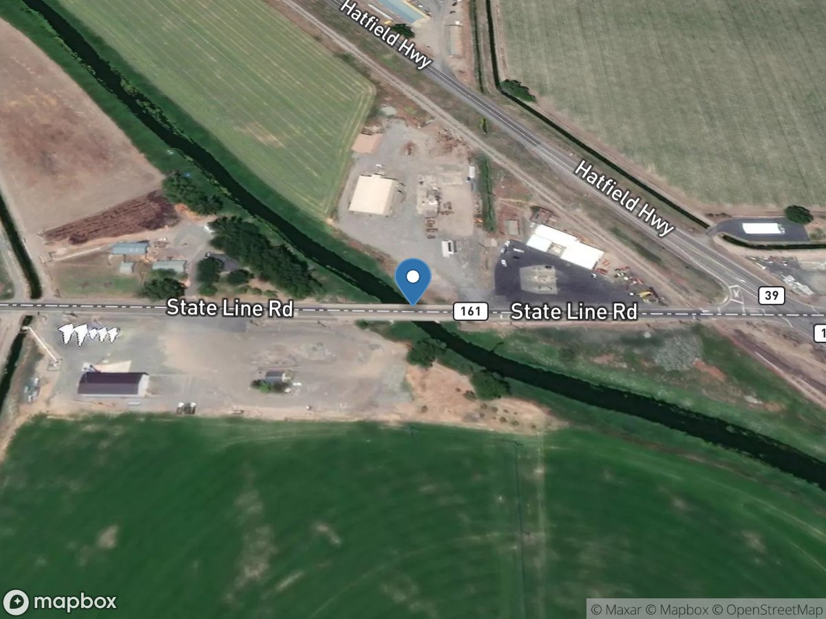 Lost River at Stateline Road, near Hatfield, CA location