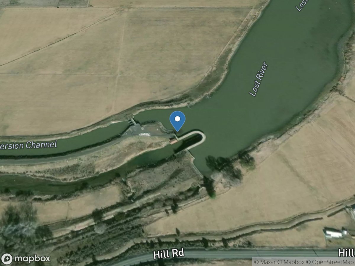 Lost River at Wilson DAM, at Henley, OR location