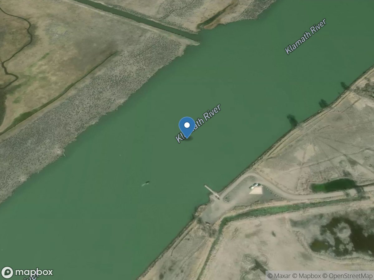 Klamath River at Miller Island Boat Ramp, OR location