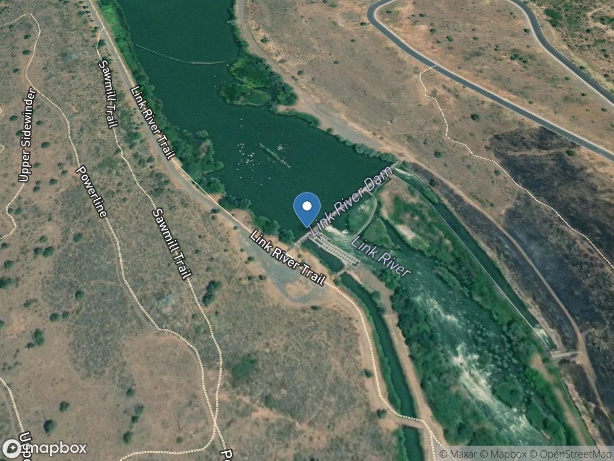 Link River DAM location