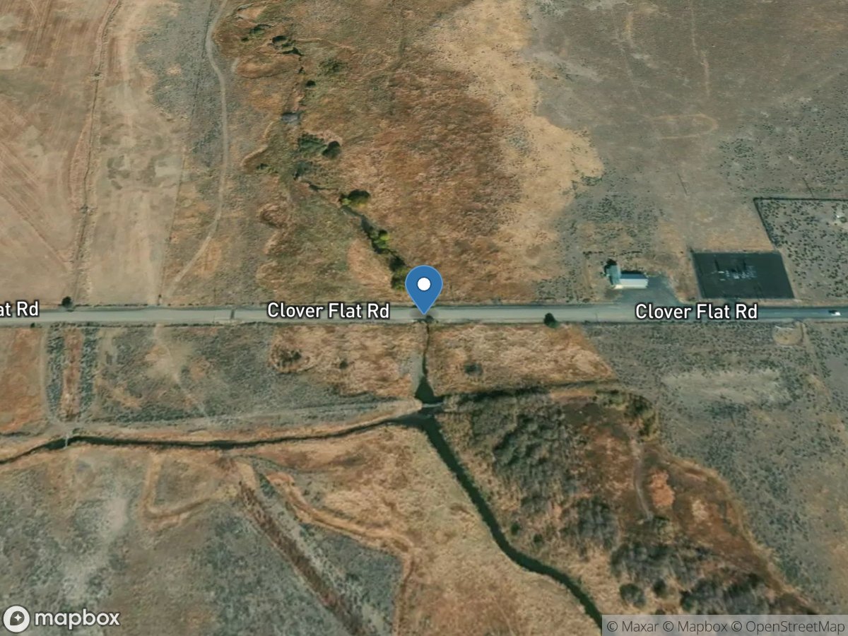 Crooked Creek at Clover Flat Road near Valley Falls, OR location