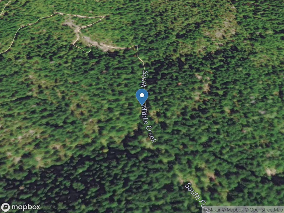 South Fork Middle Creek near Riddle, OR - Sfa1 location