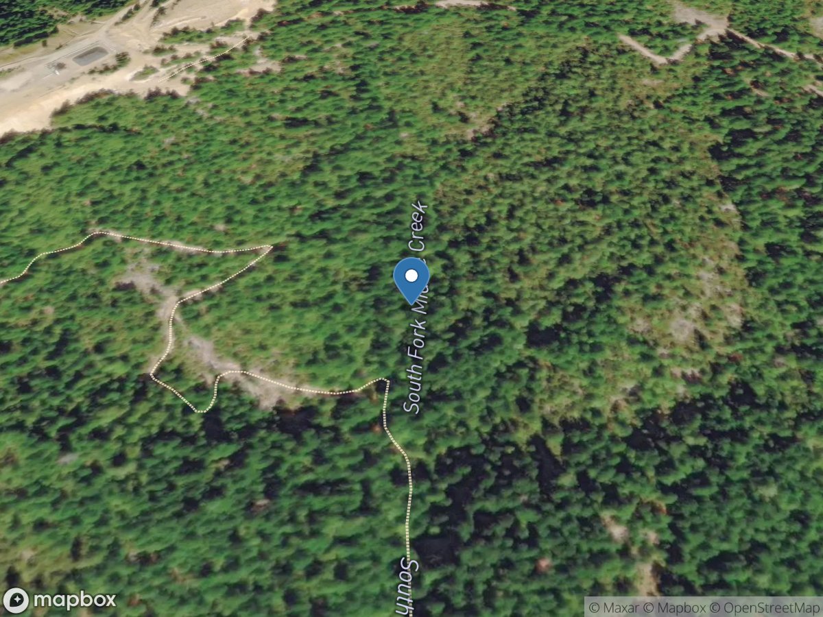 South Fork Middle Creek near Riddle, OR - Sfb2 location