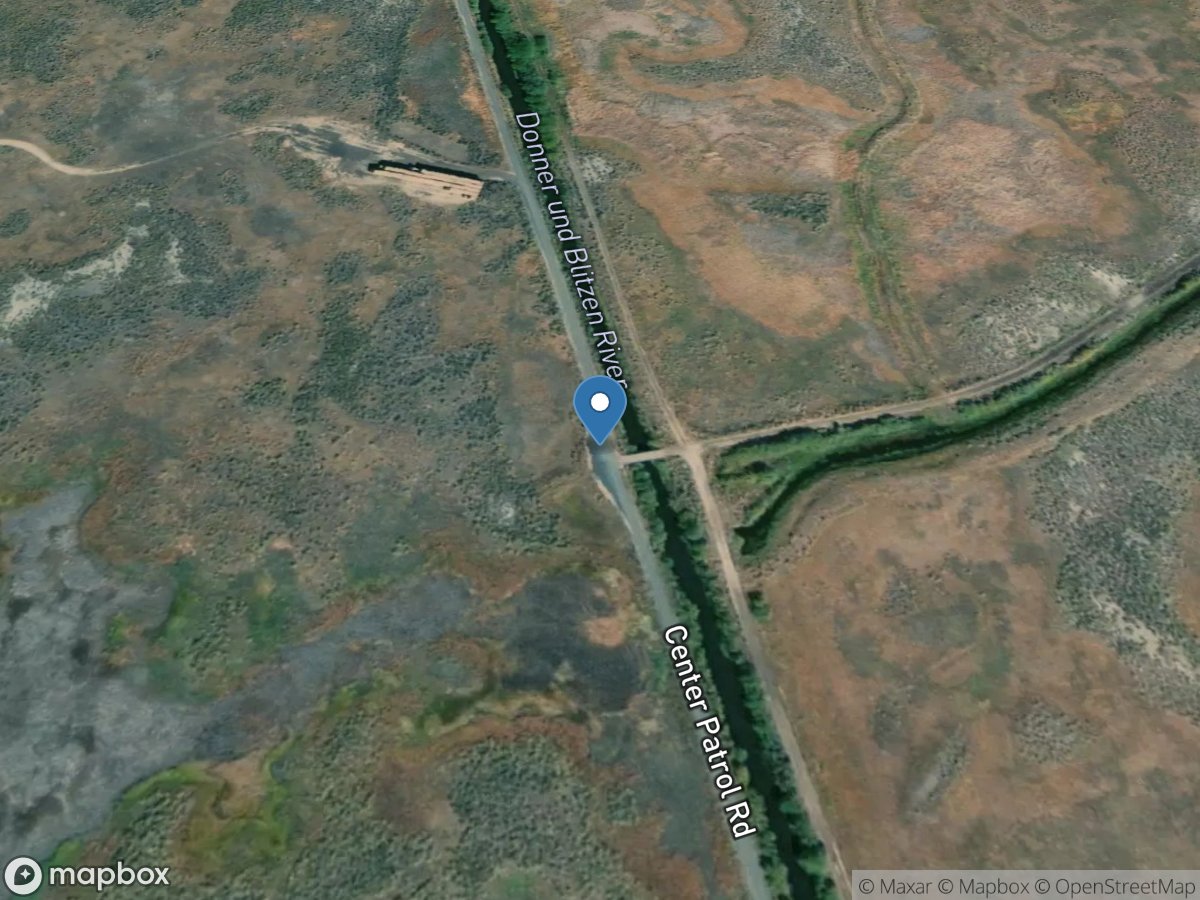 Donner Und Blitzen River at Skunk Farm Canal RD location